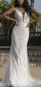 New formal evening wedding dress bridal gown